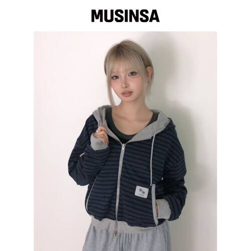 COIRIS 秋季连帽复古外套时尚设计感潮流MUSINSA韩国官网直邮进口
