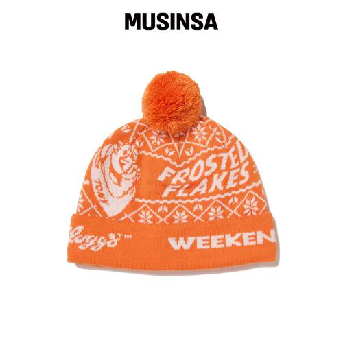 WKNDRS KELLOGGS 雪豆帽（橙色） MUSINSA韩国直邮官方正品