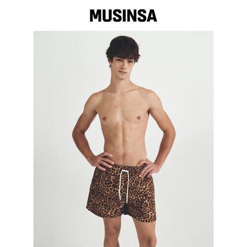 DELIGHTPOOL Sienna Leopard Swim Trunks - Tof韩国官网直邮进口
