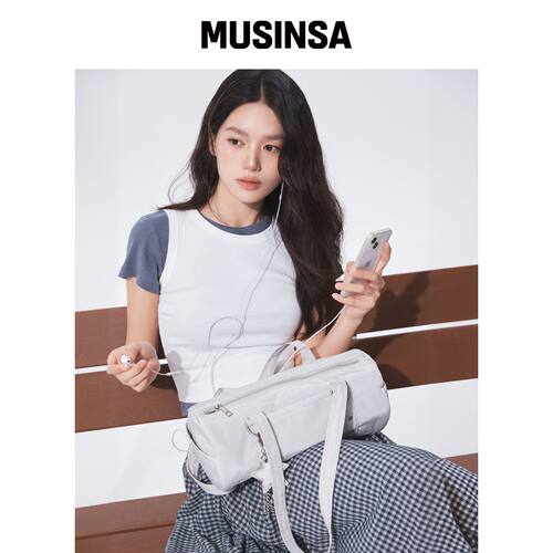 MIXXO 棉质罗纹无袖衫_MIWHNG330A MIWHNG73QA M韩国官网直邮进口