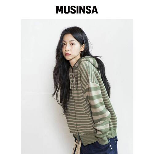 RuNaKi'Hu' 外套连帽秋季设计感潮流上衣MUSINSA韩国官