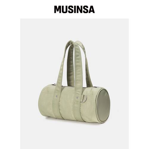 HYPHEN PREMIUM SMALL DUFFLE BAG (B007_KHAKI)韩国官网直邮进口