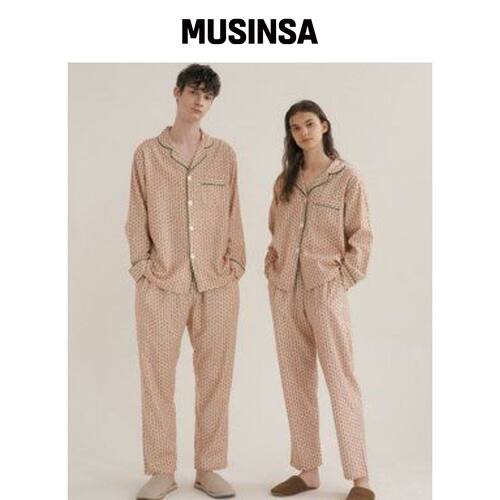 JO'S LOUNGE 维恩情侣睡衣套装 MUSINSA韩国直邮官方正品