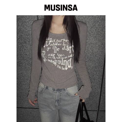 CHICKS 长袖T恤 4色 MUSINSA韩国直邮官方正品