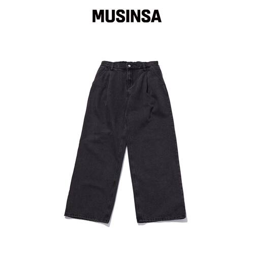 AWESOME STUDIO 热裤子牛仔裤子VLACK MUSINSA韩国官网直邮进口