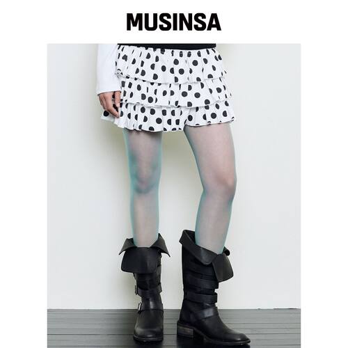 LUVISTRUE EV DOT 裙裤（白色） MUSINSA韩国官网直邮进口