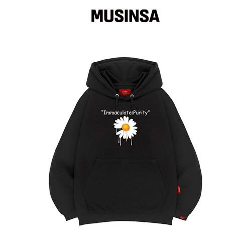 LLAMO SOONSU 连帽卫衣 男女通用 大码 M~4XL MU韩国官网直邮进口
