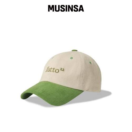 TUTTO DI ME 签名PIGMENT双色棒球帽韩国官网直邮进口MUSINSA