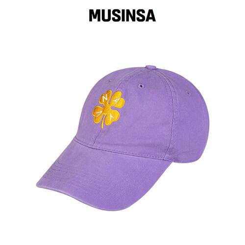 NAVYTEAM NTV BC-NAVY CLOVER CAP-LIGHT PURPLE韩国官网直邮进口