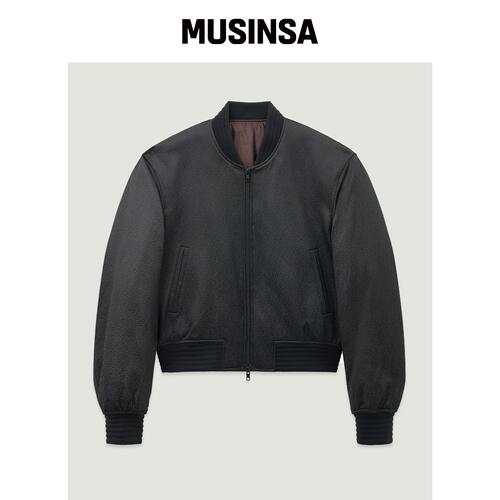 LMOOD 塞德里克羽绒轰炸机夹克 黑色 MUSINSA韩国直邮官方正品