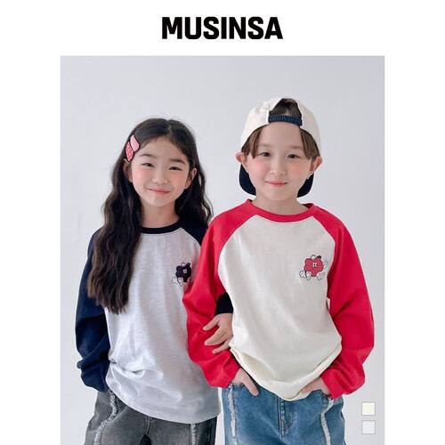 BERRYCLOSET GOOD LUCK CURLY T恤 MUSINSA韩国官网直邮进口