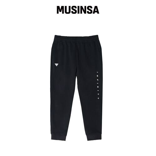 CORALIAN RUNOFF 训练 jogger 黑色 MUSINSA韩国官网直邮进口