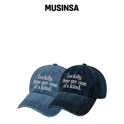 WICK LUCKILY 牛仔棒球帽 MUSINSA韩国官网直邮进口