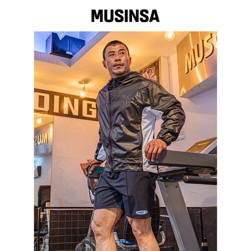 WORKOUT DNA SCAEMON 毛绒连帽夹克韩国官网直邮进口MUSINSA
