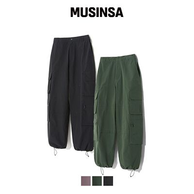 CGP 宽松多口袋尼龙工装裤_3色 MUSINSA韩国直邮官方正品