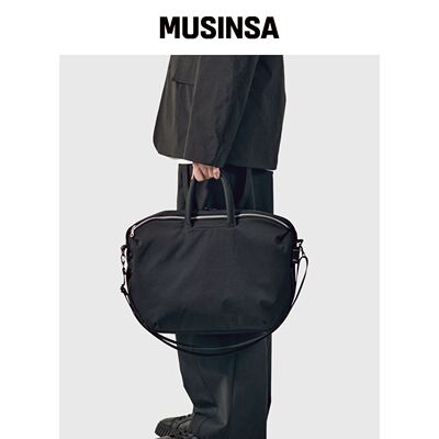 MATHEMATIK 德德金特 F33 公文包 黑色 MUSINSA韩国官网直邮进口