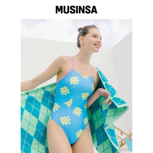 OOMPAA SKYFLOWER 室内连体泳衣 MUSINSA韩国官网直邮进口