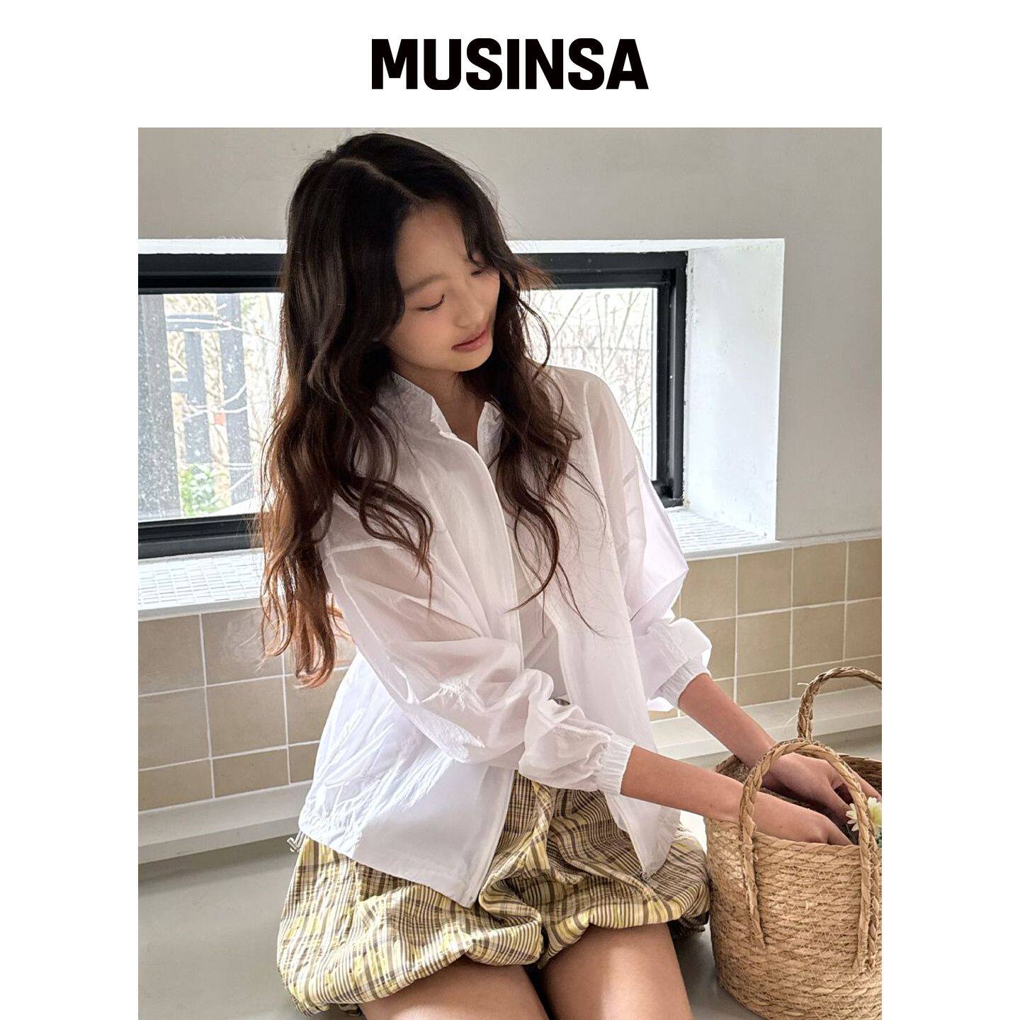 WEDNESDAYOASISFORWOMEN 秋风衣休闲百搭MUSINSA韩国官网直邮进口