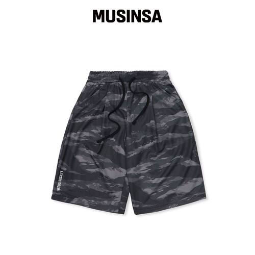 STIGMA 网眼宽松百慕大裤子 老虎迷彩 MUSINSA韩国直邮官方正品