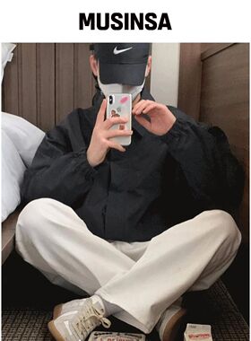 NUS YEI wind kara Jacket (VLACK)韩国官网直邮进口MUSINSA