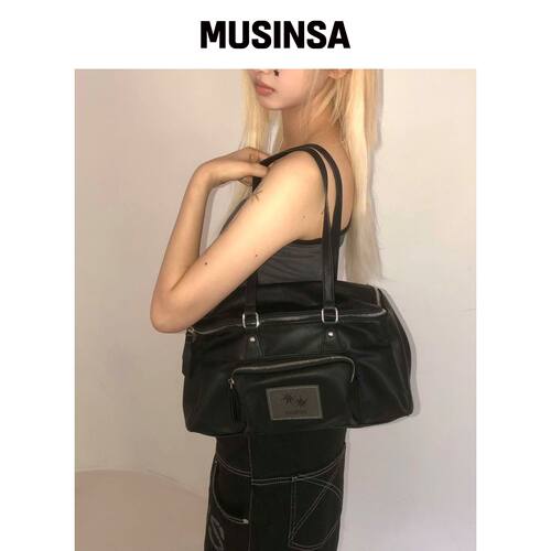COIRIS evo 方形拉链 shoulder包(2颜色) MUSINS韩国官网直邮进口