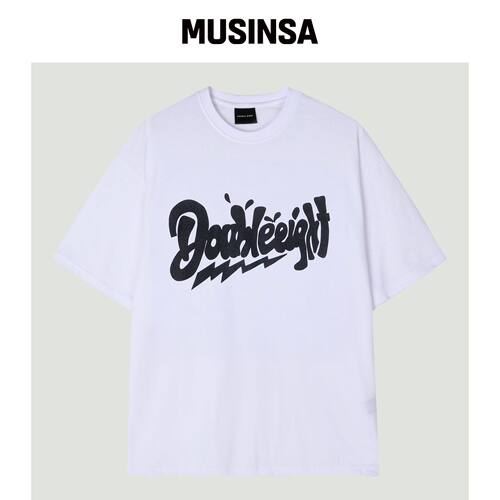 DOUBLE EIGHT LAPPY LOGO短袖（WHITE）韩国官网直邮进口MUSINSA