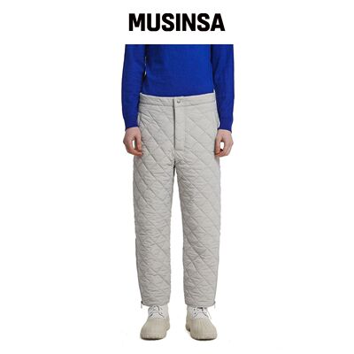 TRUNK PROJECT Quilted Pants_白色韩国官网直邮进口MUSINSA