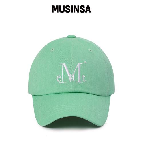 MUCENT SIGNATURE 棒球帽（苹果薄荷） MUSINSA韩国官网直邮进口