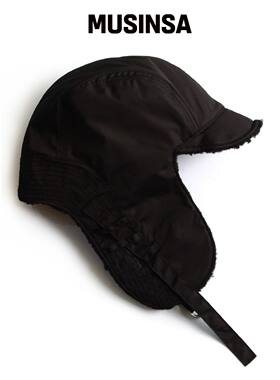 SLEEPYSLIP [男女通用]F/W 可翻转缎面战斗帽 黑韩国官网直邮进口