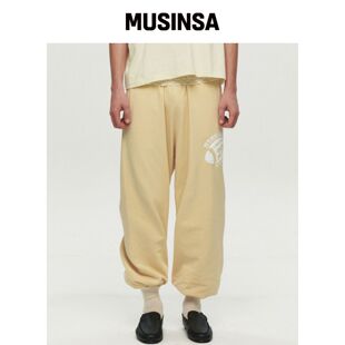HEUTE STAY UP 黄款卫裤 MUSINSA韩国直邮官方正品