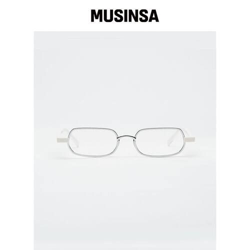 GRAFIK:PLASTIC Rogge_silver off_white MUSINS韩国官网直邮进口