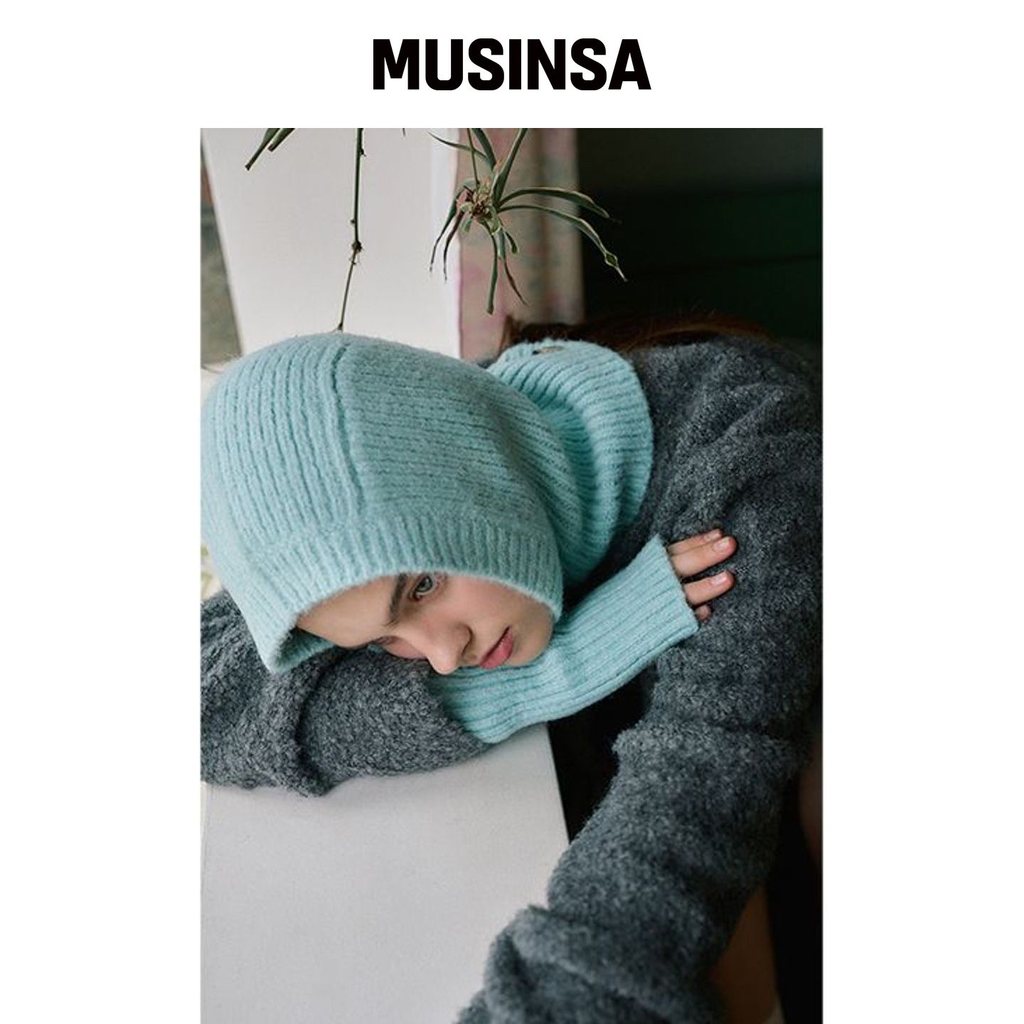 LAP 棉花糖面罩 AQ7AHA01 MUSINSA韩国直邮官方正品