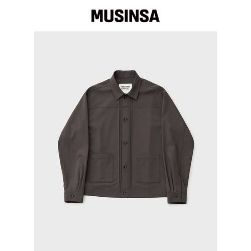 ANOTHER OFFICE Habana Trucker Jacket (Brick 韩国官网直邮进口