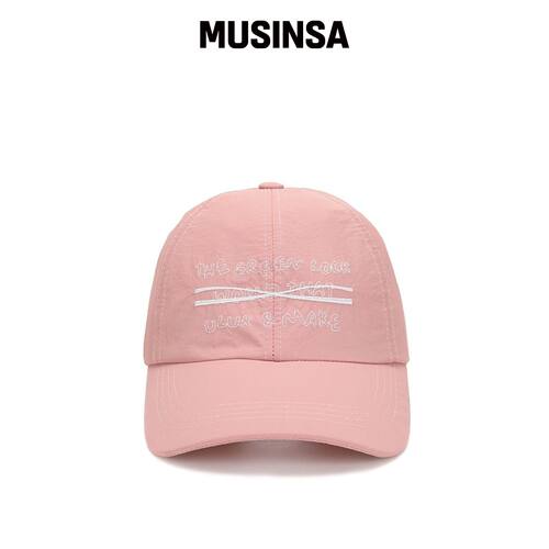 ULUK INFINITY ULUK 棒球帽_Pink MUSINSA韩国官网直邮进口