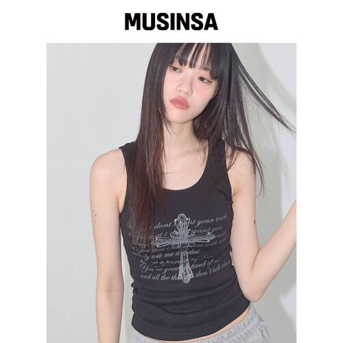 FANCY CLUB front包斜挎包 (黑色) F25QB113韩国官网直邮进口