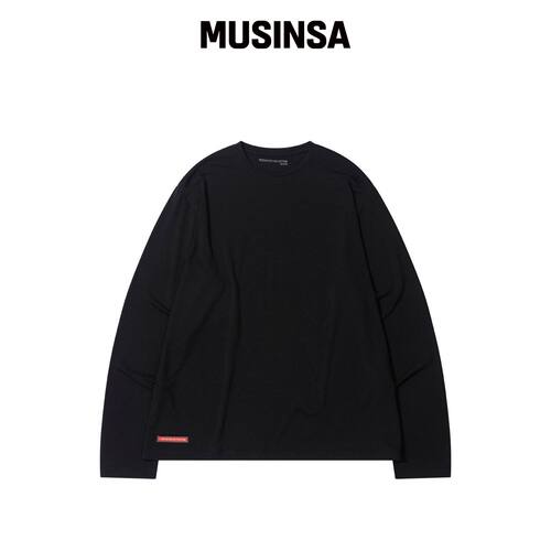 THEMUSEUMVISITOR 马印花长袖衫（黑色）韩国官网直邮进口