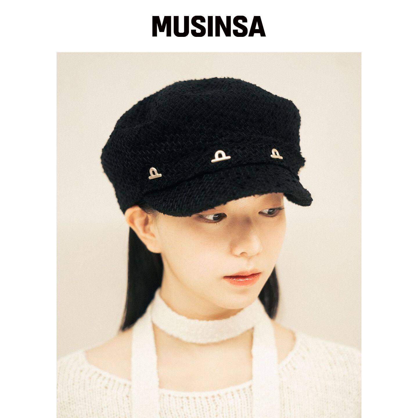 GOUNMOJA TWEED NEWSBOY CAP 报童帽 2 COLORS M韩国官网直邮进口