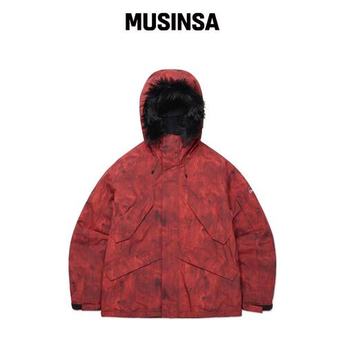DIMITO SHADOW JACKET MARBLE RED MUSINSA韩国官网直邮进口