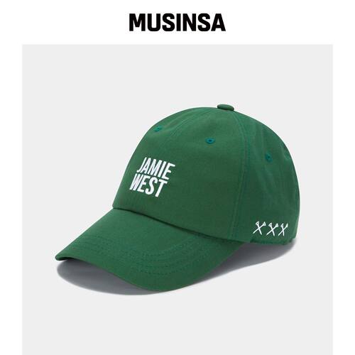 JAMIE WEST 阿莱克斯棒球帽（绿色） MUSINSA韩国官网直邮进口
