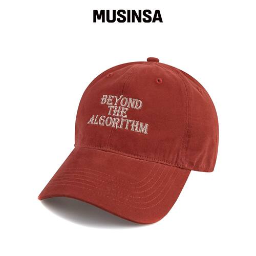 WICK ALGORITHM 帆布棒球帽-布艺 MUSINSA韩国官网直邮进口