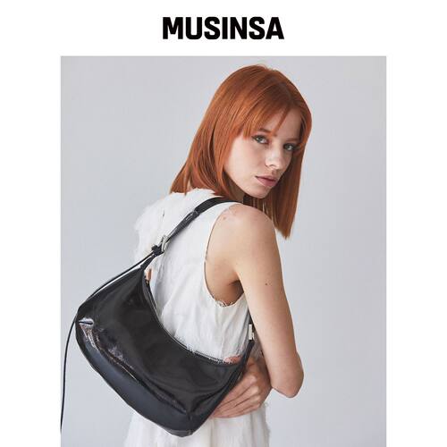 MAISON246 RIE BAG-BLACK韩国官网直邮进口MUSINSA