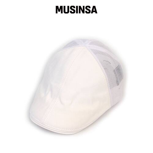 UNIVERSAL CHEMISTRY 白色网眼猎帽 MUSINSA韩国直邮官方正品