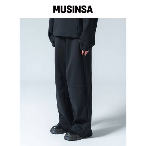 POLLUTION TAG 热裤子 黑色韩国官网直邮进口MUSINSA