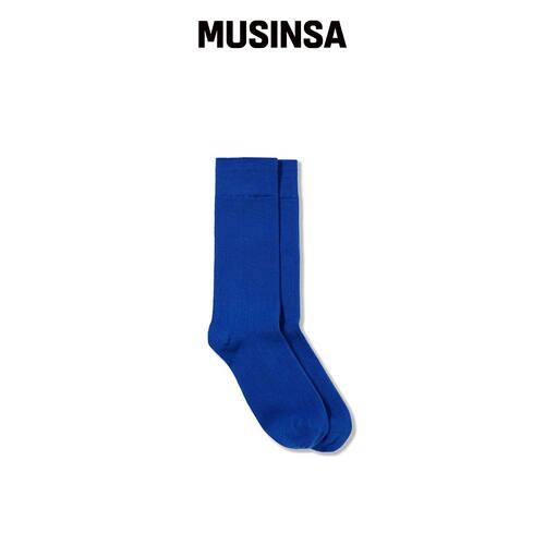 RISE＆BELOW KR3W 折叠袜 CERULEAN BLUE韩国官网直邮进口MUSINSA