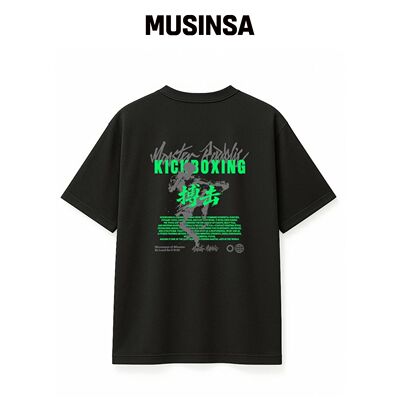MONSTER REPUBLIC Kickboxing 浅绿色 T恤 VLACK韩国官网直邮进口