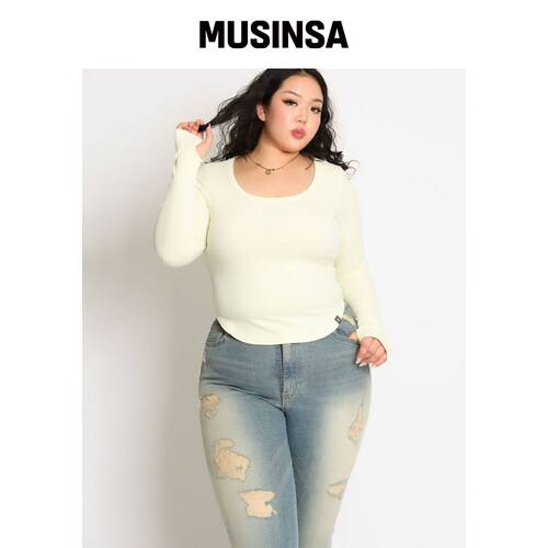 COOLSIS CS LONG BASIC U TOP-042 (LEMON) MUSI韩国官网直邮进口
