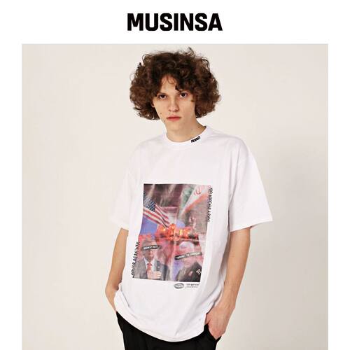 RESPECT war tee (白色) MUSINSA韩国官网直邮进口
