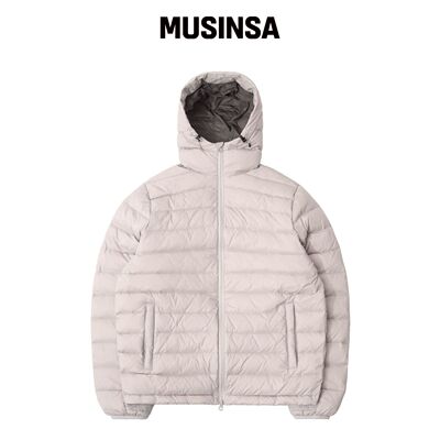 QT8 GARMENTS RG鸭绒轻便外套（浅米色） MUSINS韩国官网直邮进口