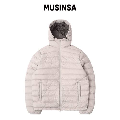 QT8 GARMENTS RG鸭绒轻便外套（浅米色） MUSINS韩国官网直邮进口