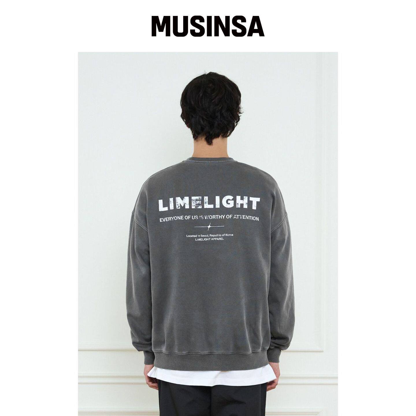 LIMELIGHT APPAREL 服饰 PIGMENT 后背 LOGO 宽 韩国官网直邮进口